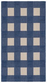 Safavieh Courtyard 2'-0" x 3'-7" Rug in Blue / Beige