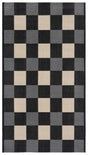 Safavieh Courtyard 2'-0" x 3'-7" Rug in Black / Beige