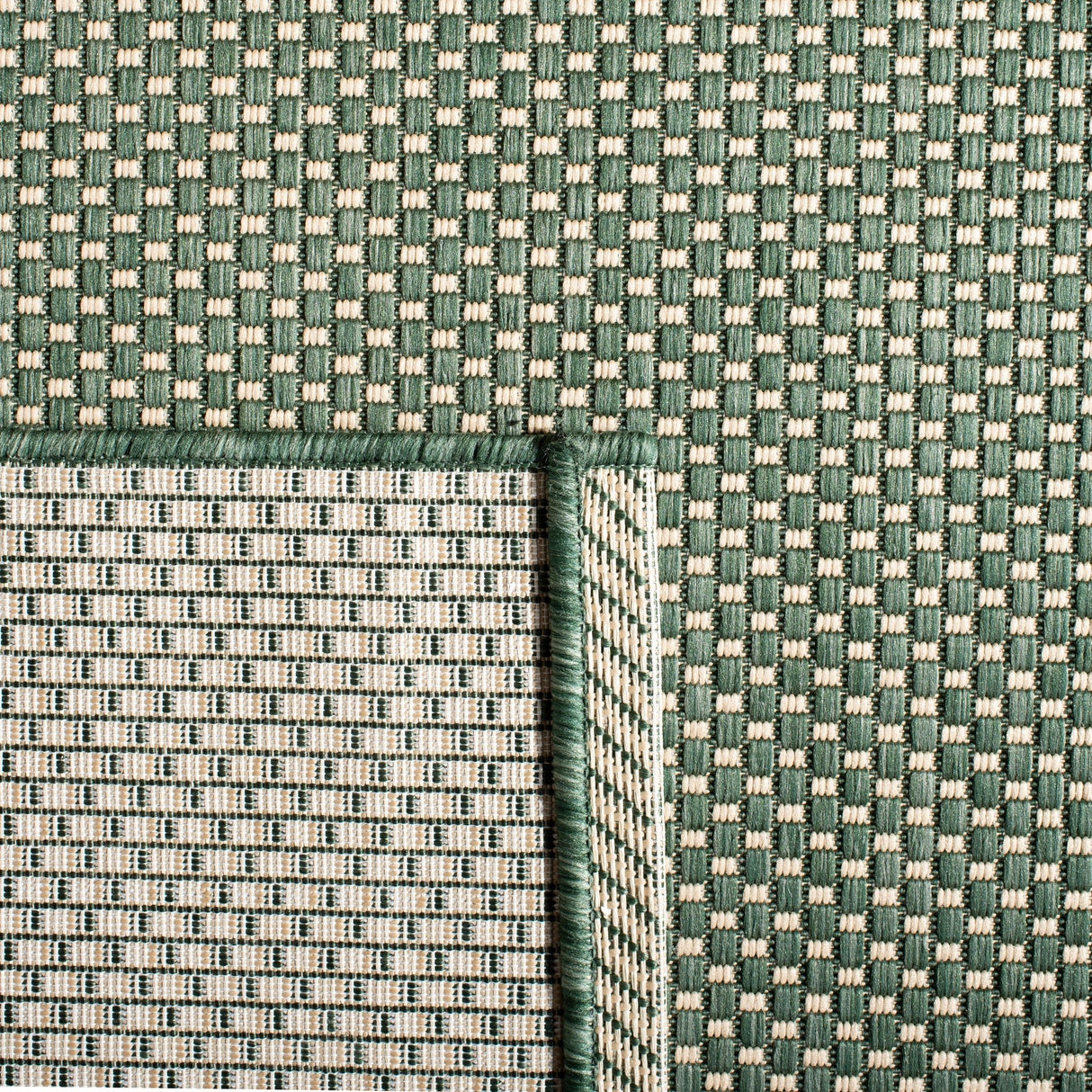 Safavieh Courtyard Cy6521 - 32221 Dark Green/Beige Rugs - Safavieh - cy6521 - 32221 - 2