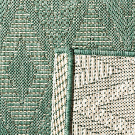 Safavieh Courtyard Cy6522 - 32222 Dark Green/Beige Rugs - Safavieh - cy6522 - 32222 - 2