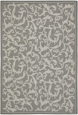 Safavieh Courtyard Cy6533 - 87 Anthracite / Light Grey Rugs - Safavieh - cy6533 - 87 - 2