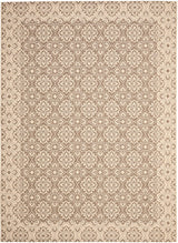 Safavieh Courtyard Cy6550 - 22 Brown / Creme Rugs - Safavieh - cy6550 - 22 - 3