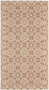 Safavieh Courtyard Cy6550 - 22 Brown / Creme Rugs - Safavieh - cy6550 - 22 - 3