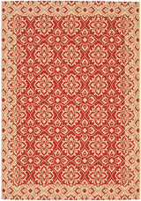 Safavieh Courtyard Cy6550 - 28 Red / Creme Rugs - Safavieh - cy6550 - 28 - 2