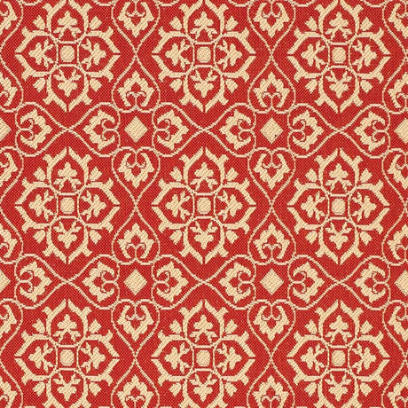 Safavieh Courtyard Cy6550 - 28 Red / Creme Rugs - Safavieh - cy6550 - 28 - 2