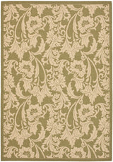 Safavieh Courtyard Cy6565 - 24 Green / Creme Rugs - Safavieh - cy6565 - 24 - 3