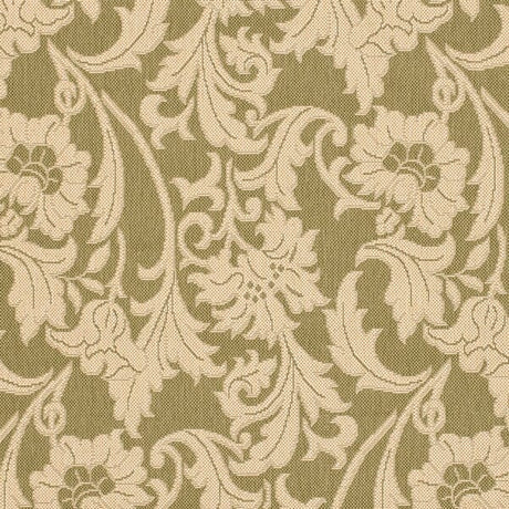 Safavieh Courtyard Cy6565 - 24 Green / Creme Rugs - Safavieh - cy6565 - 24 - 3