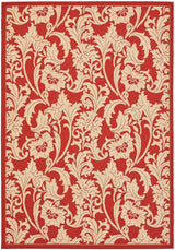 Safavieh Courtyard Cy6565 - 28 Red / Creme Rugs - Safavieh - cy6565 - 28 - 3