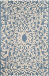 Safavieh Courtyard Cy6616 - 23321 Blue / Beige Rugs - Safavieh - cy6616 - 23321 - 2