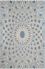 Safavieh Courtyard Cy6616 - 23321 Blue / Beige Rugs - Safavieh - cy6616 - 23321 - 2