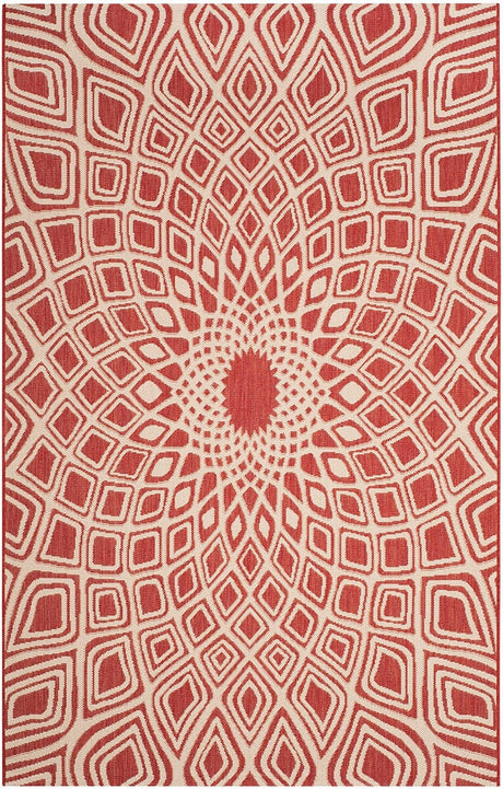 Safavieh Courtyard Cy6616 - 23821 Red / Beige Rugs - Safavieh - cy6616 - 23821 - 2