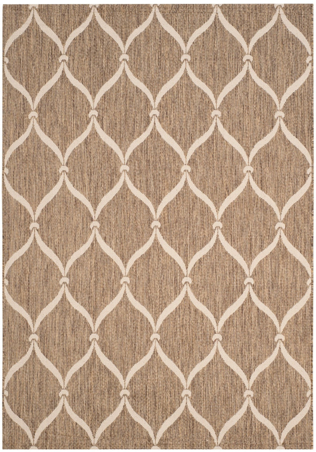 Safavieh Courtyard Cy6654 - 232 Brown/Beige Rug - Safavieh - cy6654 - 232 - 2