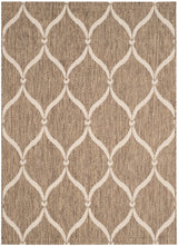 Safavieh Courtyard Cy6654 - 232 Brown/Beige Rug - Safavieh - cy6654 - 232 - 7r