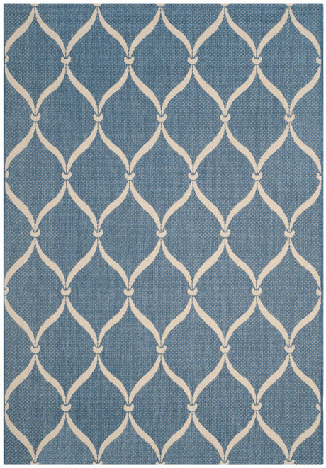 Safavieh Courtyard Cy6654 - 233 Blue/Beige Rug - Safavieh - cy6654 - 233 - 2