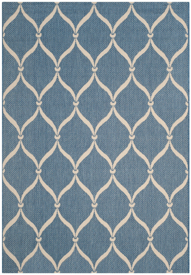 Safavieh Courtyard Cy6654 - 233 Blue/Beige Rug - Safavieh - cy6654 - 233 - 2