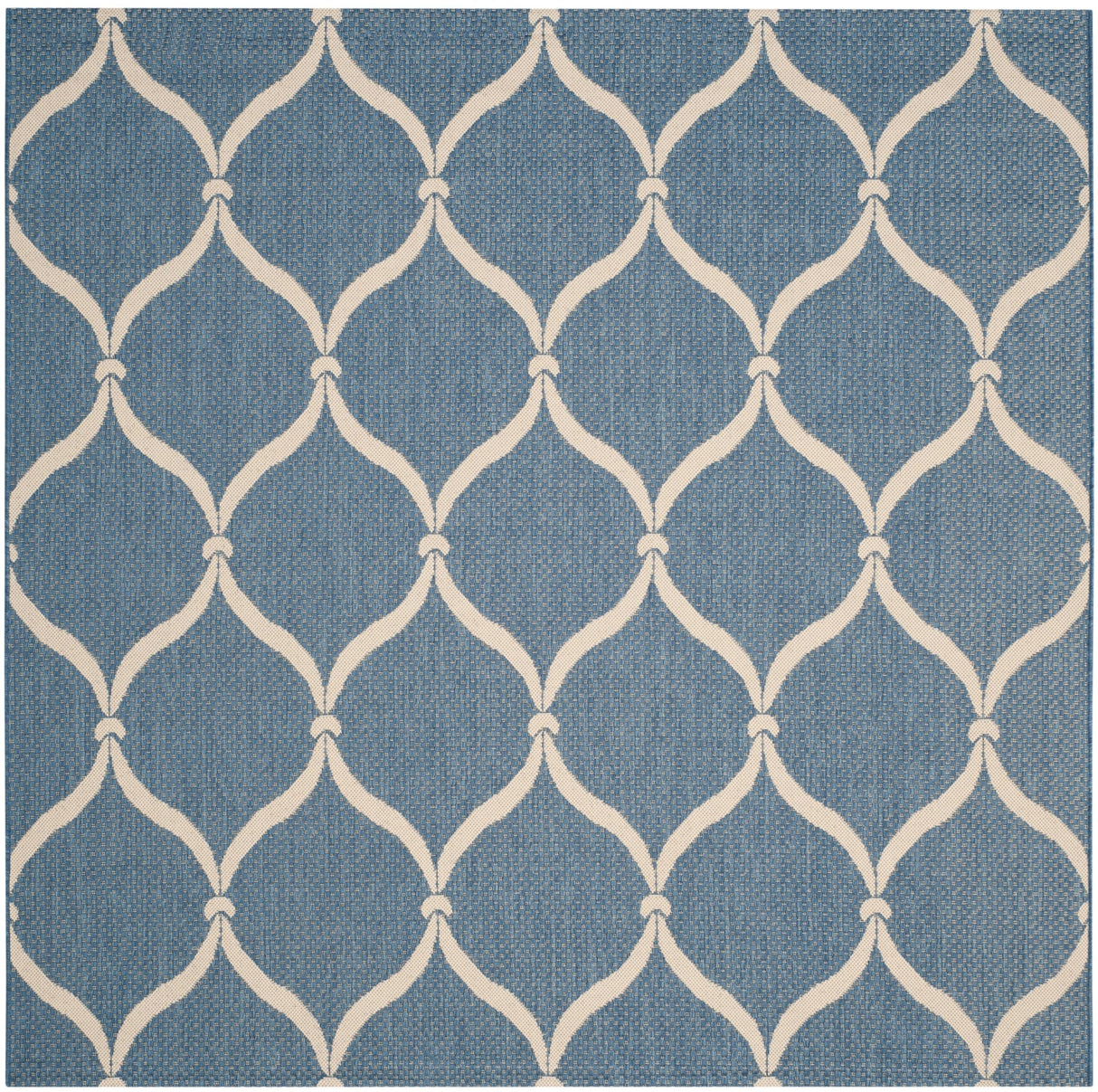 Safavieh Courtyard Cy6654 - 233 Blue/Beige Rug - Safavieh - cy6654 - 233 - 7r