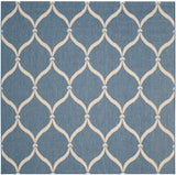 Safavieh Courtyard Cy6654 - 233 Blue/Beige Rug - Safavieh - cy6654 - 233 - 7r