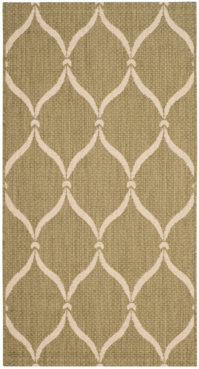 Safavieh Courtyard Cy6654 - 234 Green/Beige Rug - Safavieh - cy6654 - 234 - 28