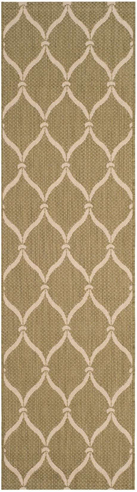 Safavieh Courtyard Cy6654 - 234 Green/Beige Rug - Safavieh - cy6654 - 234 - 28