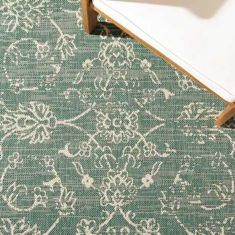Safavieh Courtyard Cy6680 - 32221 Dark Green/Beige Rugs - Safavieh - cy6680 - 32221 - 2