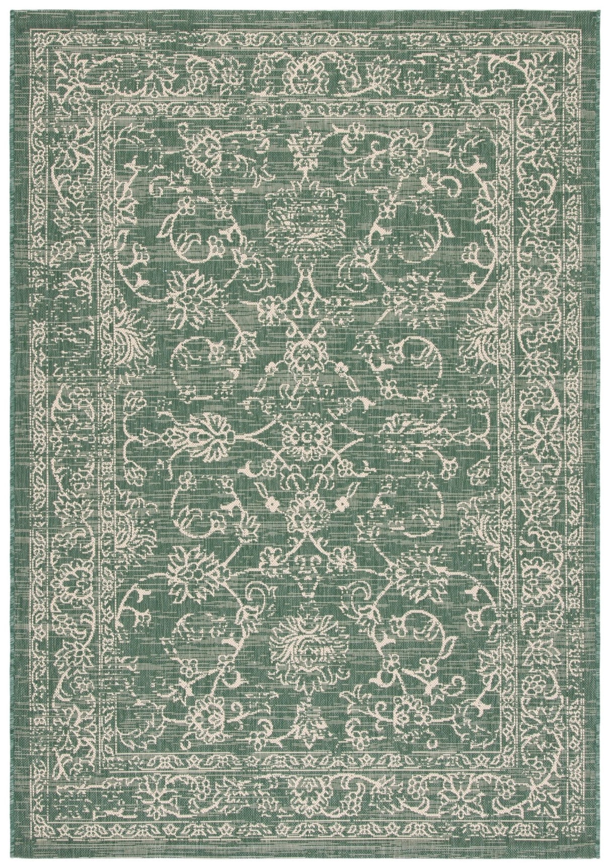 Safavieh Courtyard Cy6680 - 32221 Dark Green/Beige Rugs - Safavieh - cy6680 - 32221 - 2