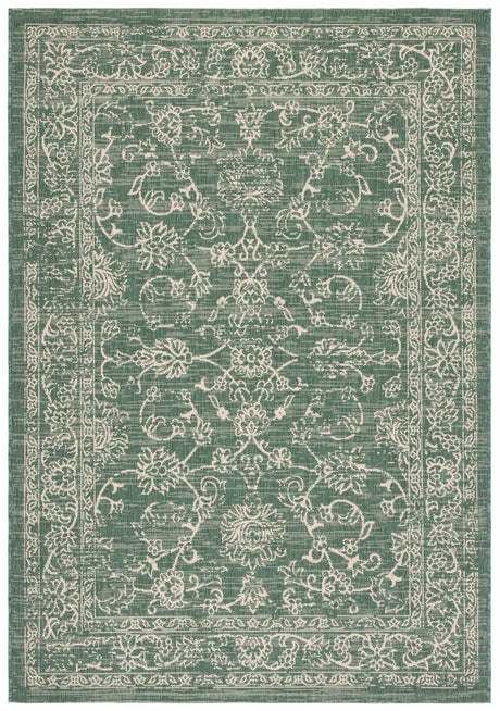 Safavieh Courtyard Cy6680 - 32221 Dark Green/Beige Rugs - Safavieh - cy6680 - 32221 - 2