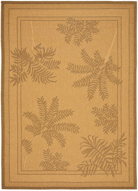 Safavieh Courtyard cy6683 - 39 Natural / Gold Rugs - Safavieh - cy6683 - 39 - 3