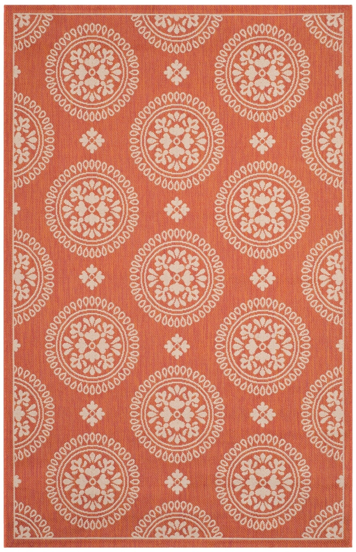 Safavieh Courtyard Cy6716 Terracotta Rug - Safavieh - cy6716 - 231 - 2