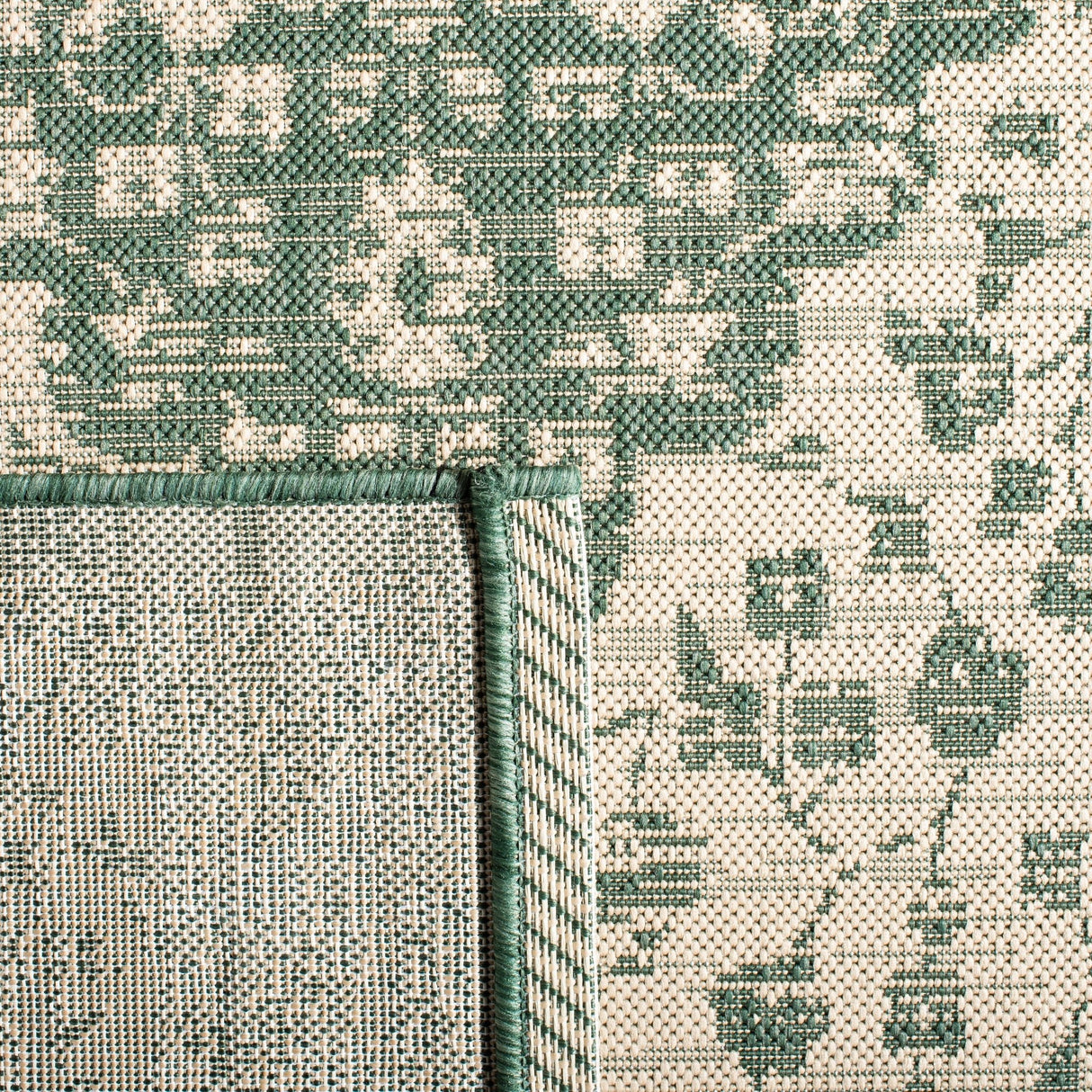 Safavieh Courtyard Cy6720 - 32212 Beige/Dark Green Rugs - Safavieh - cy6720 - 32212 - 2