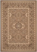 Safavieh Courtyard Cy6727 - 22 Brown / Creme Rugs - Safavieh - cy6727 - 22 - 2