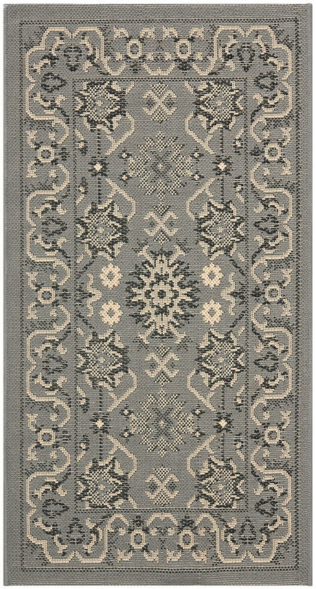 Safavieh Courtyard Cy6727 - 67 Grey / Cream Rugs - Safavieh - cy6727 - 67 - 2