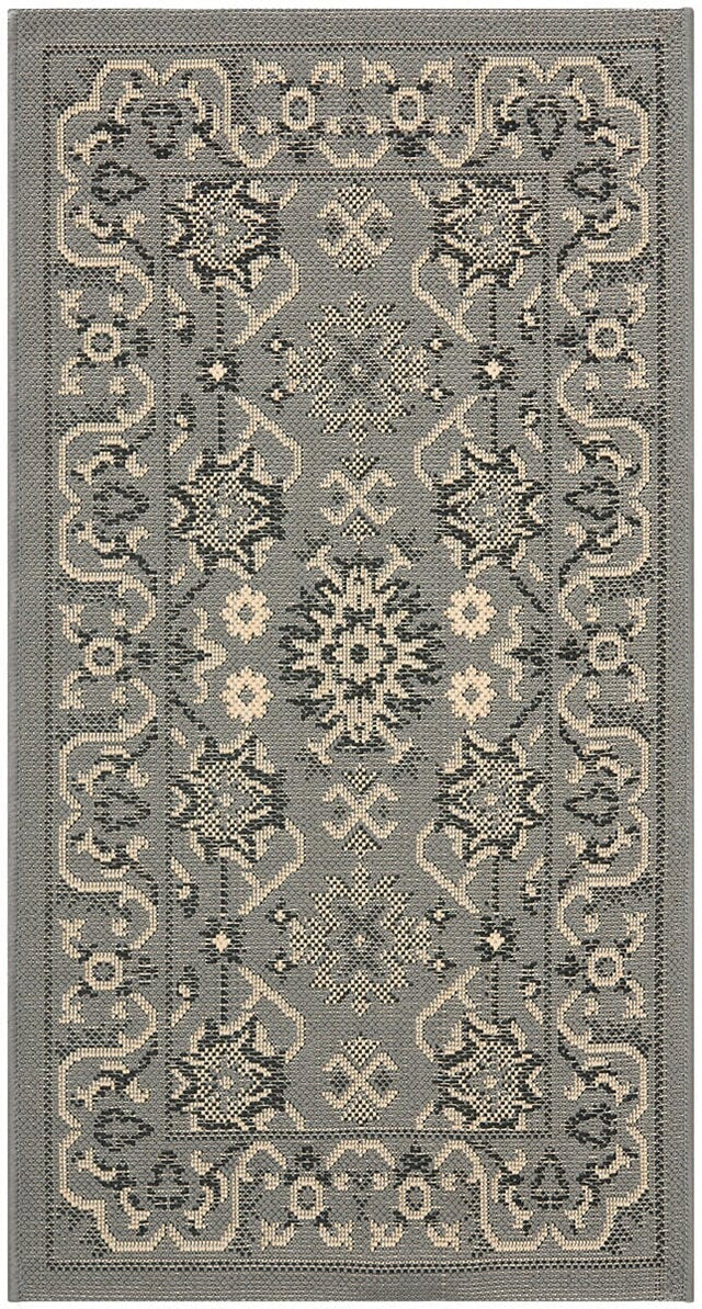 Safavieh Courtyard Cy6727 - 67 Grey / Cream Rugs - Safavieh - cy6727 - 67 - 2