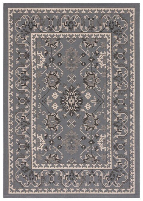 Safavieh Courtyard Cy6727 - 67 Grey / Cream Rugs - Safavieh - cy6727 - 67 - 2