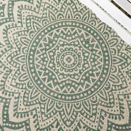 Safavieh Courtyard Cy6734 - 32212 Beige/Dark Green Rugs - Safavieh - cy6734 - 32212 - 2