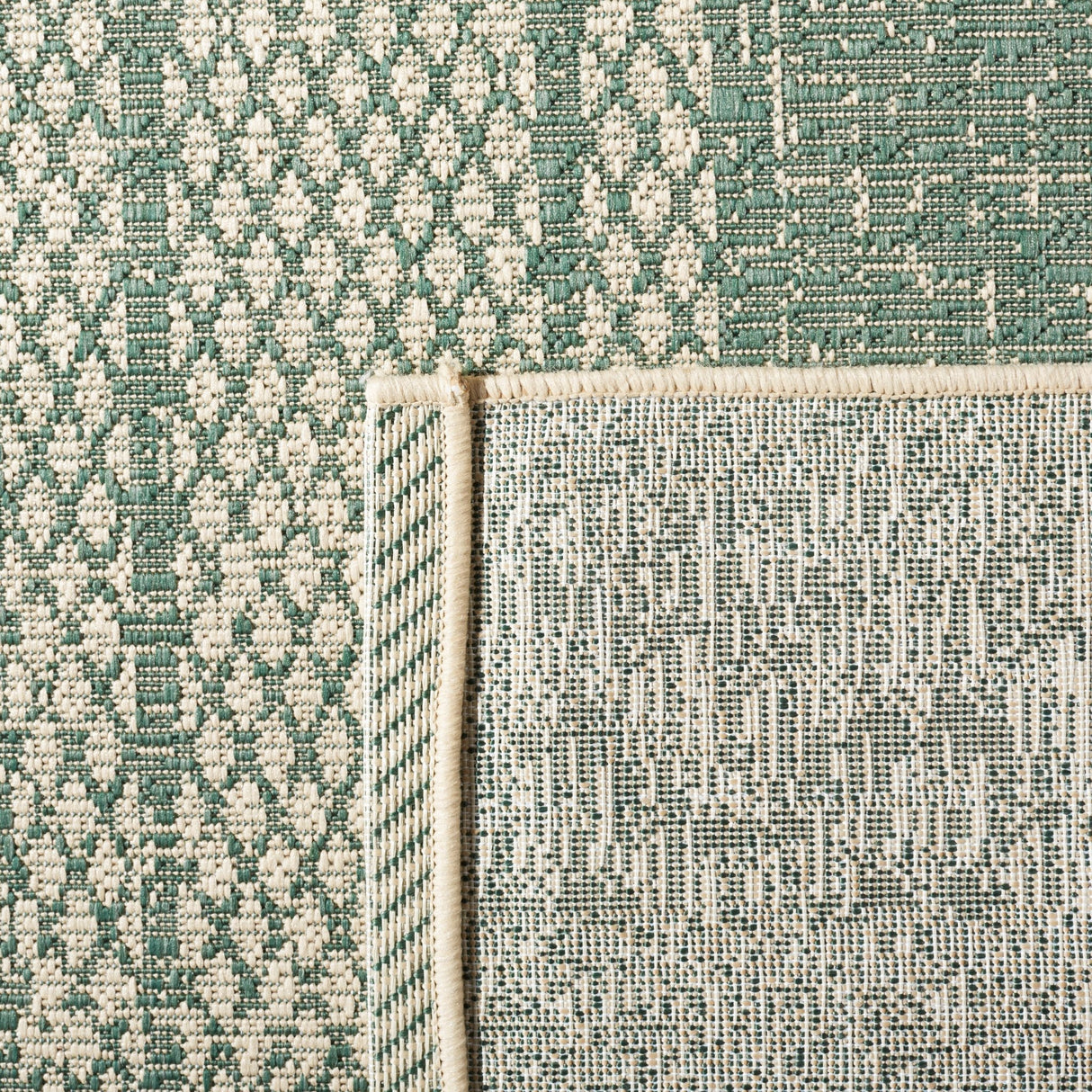 Safavieh Courtyard Cy6736 - 32212 Beige/Dark Green Rugs - Safavieh - cy6736 - 32212 - 2