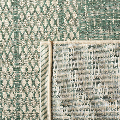 Safavieh Courtyard Cy6736 - 32212 Beige/Dark Green Rugs - Safavieh - cy6736 - 32212 - 2
