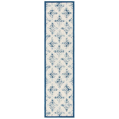 Safavieh Courtyard Cy6784 - 25812 Ivory/Navy Rugs - Safavieh - cy6784 - 25812 - 29