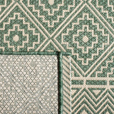 Safavieh Courtyard Cy6787 - 32221 Dark Green/Beige Rugs - Safavieh - cy6787 - 32221 - 2