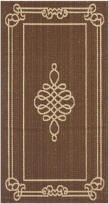 Safavieh Courtyard Cy6788 - 204 Chocolate / Cream Rugs - Safavieh - cy6788 - 204 - 27