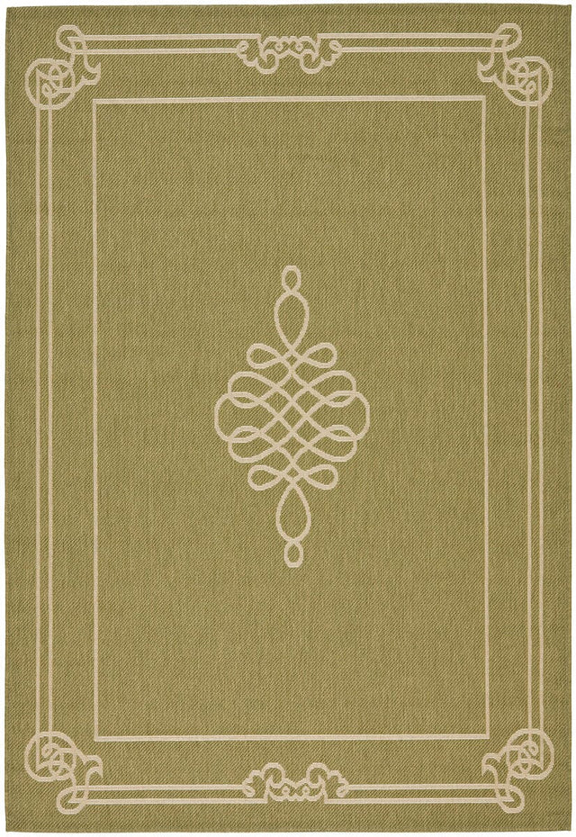 Safavieh Courtyard Cy6788 - 24 Green / Creme Rugs - Safavieh - cy6788 - 24 - 2