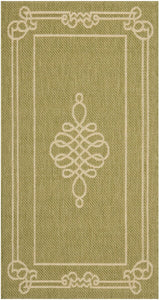 Safavieh Courtyard Cy6788 - 24 Green / Creme Rugs - Safavieh - cy6788 - 24 - 38