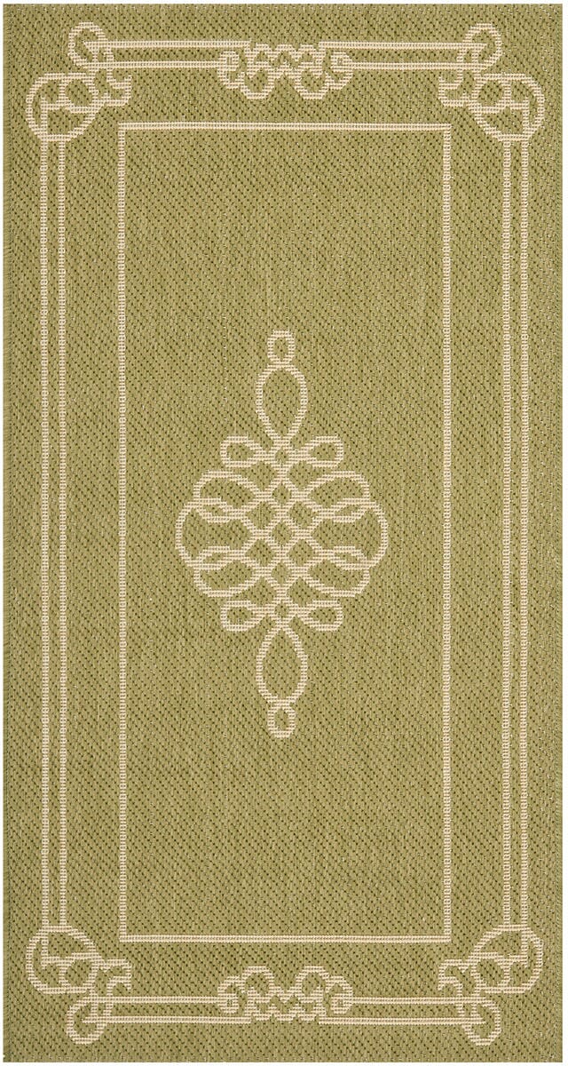 Safavieh Courtyard Cy6788 - 24 Green / Creme Rugs - Safavieh - cy6788 - 24 - 38