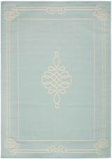 Safavieh Courtyard Cy6788 - 25 Aqua / Cream Rugs - Safavieh - cy6788 - 25 - 2