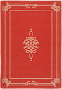 Safavieh Courtyard Cy6788 - 28 Red / Creme Rugs - Safavieh - cy6788 - 28 - 4