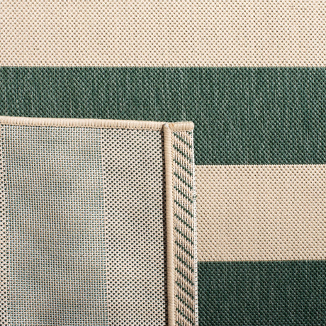 Safavieh Courtyard Cy6812 Beige/Dark Green Rug - Safavieh - cy6812 - 32212 - 7sq