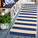 Safavieh Courtyard Cy6812 Beige/Navy Rug - Safavieh - cy6812 - 25812 - 7r