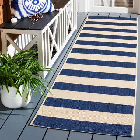 Safavieh Courtyard Cy6812 Beige/Navy Rug - Safavieh - cy6812 - 25812 - 7r