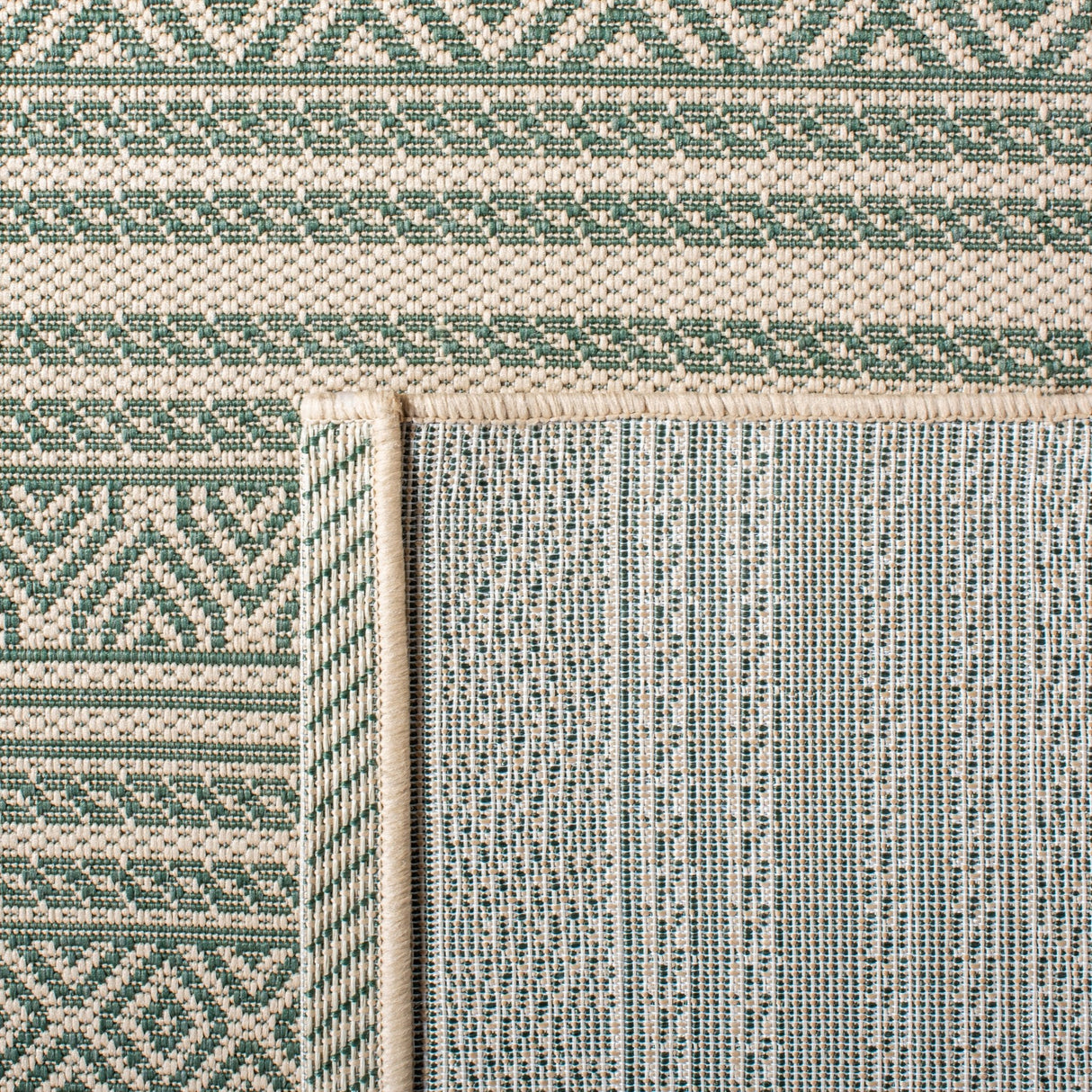Safavieh Courtyard Cy6866 - 32212 Beige/Dark Green Rugs - Safavieh - cy6866 - 32212 - 2