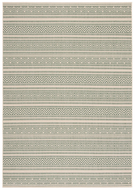 Safavieh Courtyard Cy6866 - 32212 Beige/Dark Green Rugs - Safavieh - cy6866 - 32212 - 2