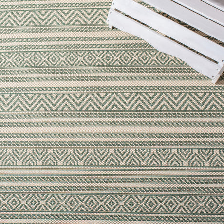 Safavieh Courtyard Cy6866 - 32212 Beige/Dark Green Rugs - Safavieh - cy6866 - 32212 - 2